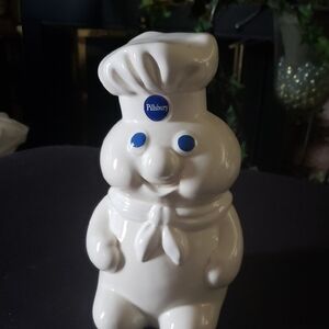 Pillsbury Doughboy Bank Ceramic Figurine.